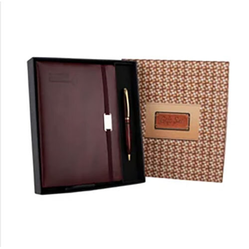 Gift Set Gs14 (Size A5) - Color: Brown