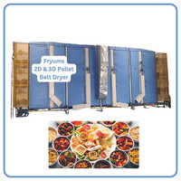 Fryums Belt Dryer - Material: Steel