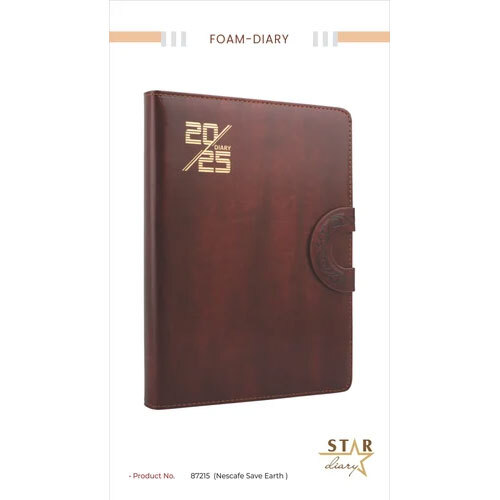 Nescafe Diary 87215 (60 Gsm Natural Shade Paper,Sunday Full Page With Box