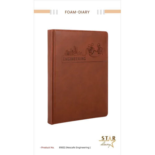 Nescafe Engineer Diary (60 Gsm Natural Shade Paper )