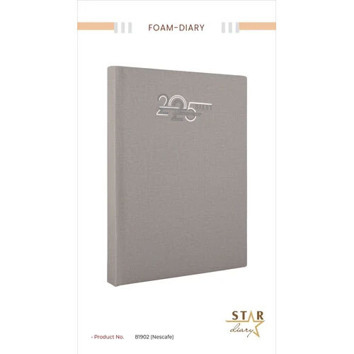 Nescafe Diary - Leather Cover, A5 Size | Durable, Eco-Friendly, Lightweight, Perfect Binding, Ideal for Daily Use