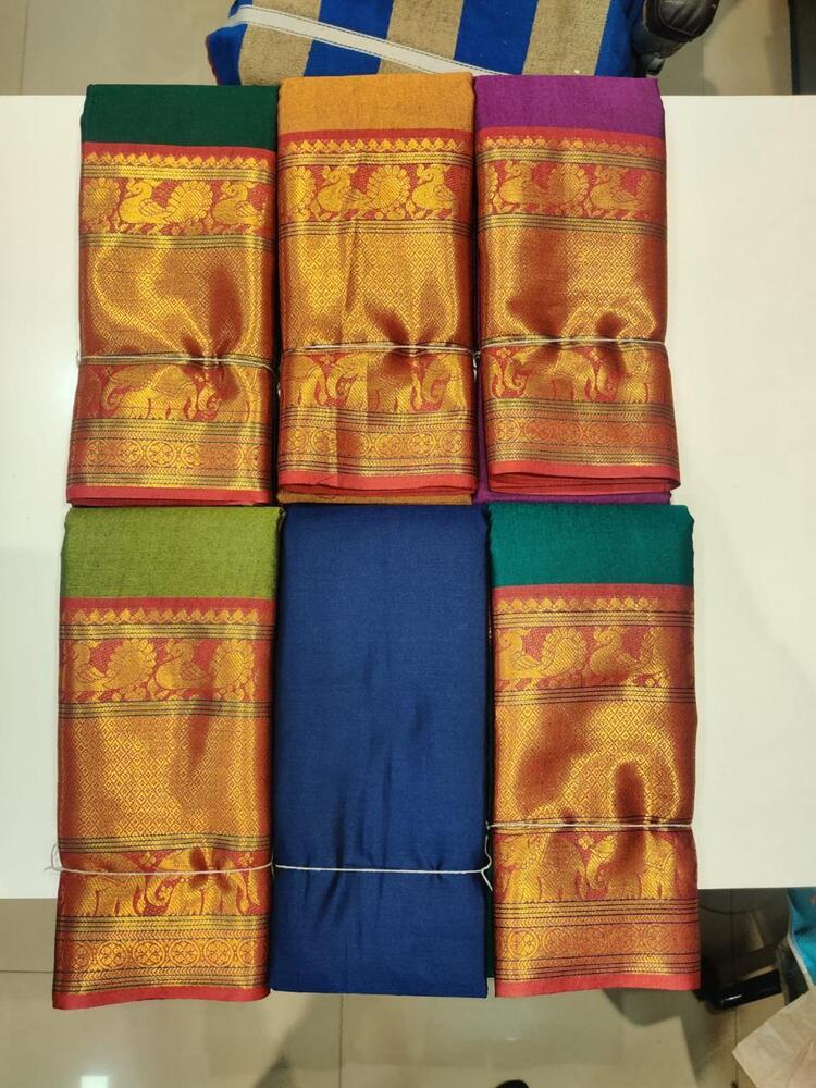 Naryani Pattu Saree - Color: 8 Color