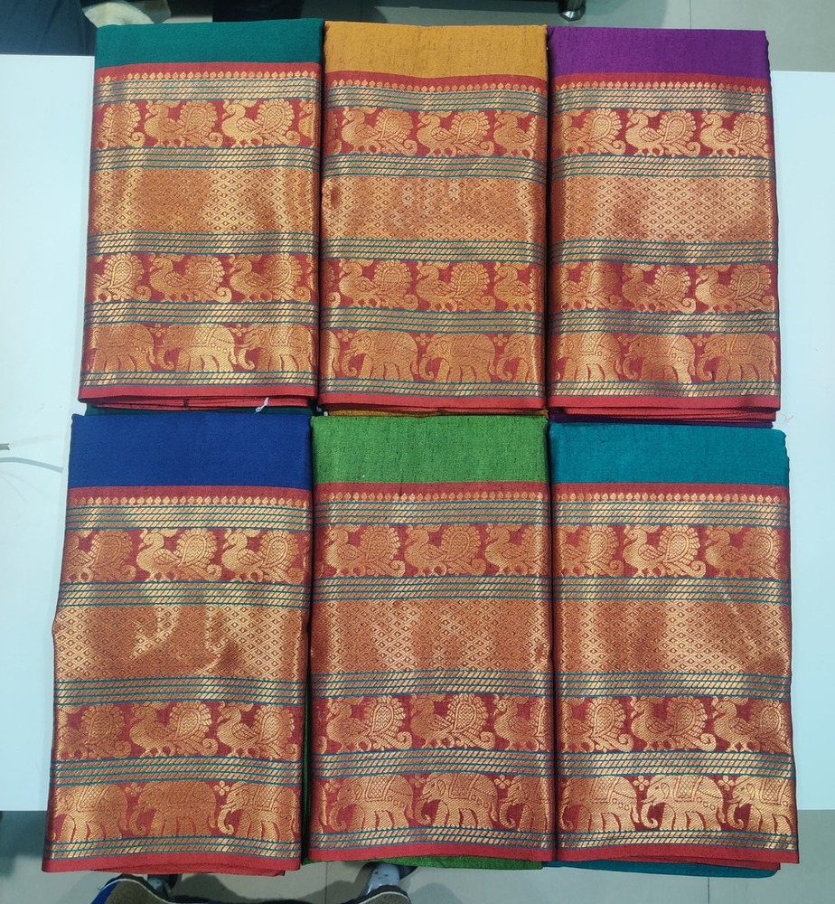 Naryani Pattu Saree - Color: 8 Color