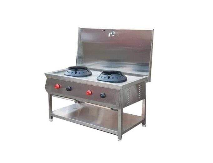 Ss Two Burner Chinese Gas Stove