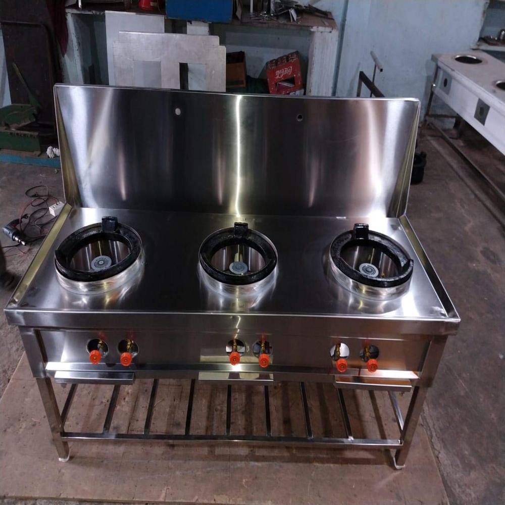 SS 2+1 Chinese Burner Range