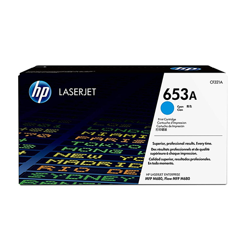 HP 653A CF321A Cyan Toner Cartridge
