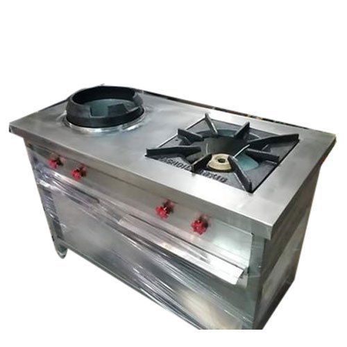 SS Combo Burner Range