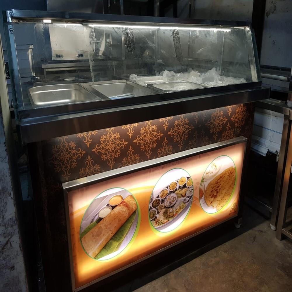 SS Bain Marie  With Display