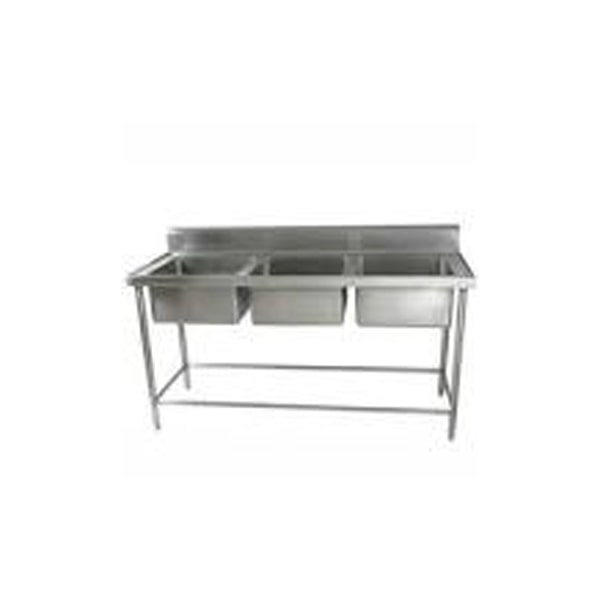 SS Three Sink Unit