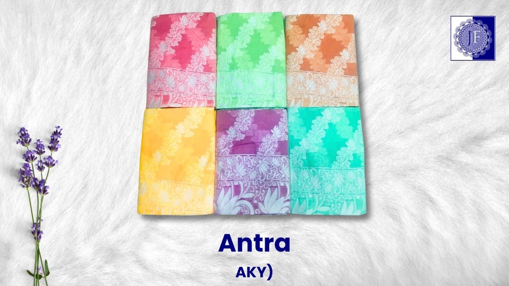 Antra Aky Saree - Color: 8 Color