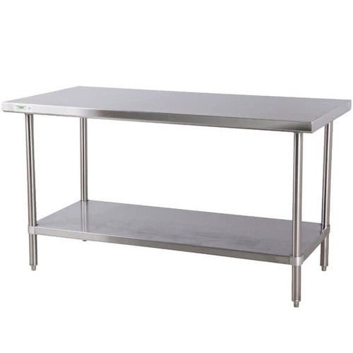 SS Working Table With Single Bottom Shelve