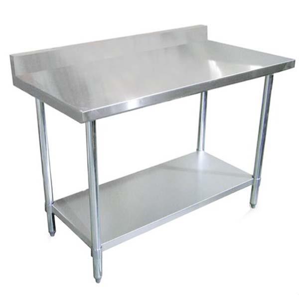 Ss Working Table With Single Bottom Shelve - Features: Cutting And Storage