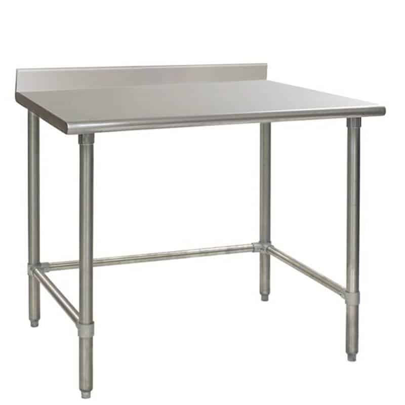 Ss Working Table With Single Bottom Shelve - Features: Cutting And Storage