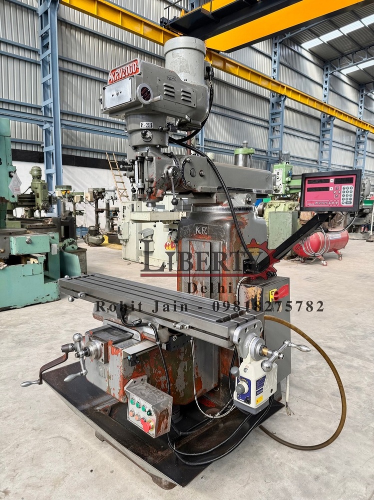 King Rich KRV2000 Vertical Turret Milling Machine
