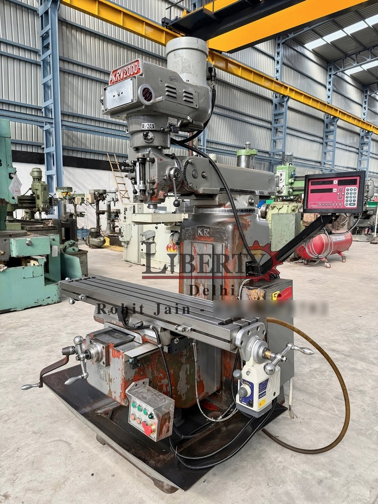King Rich KRV2000 Vertical Turret Milling Machine