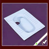 20 Inch White Orissa Pan Toilet Seat