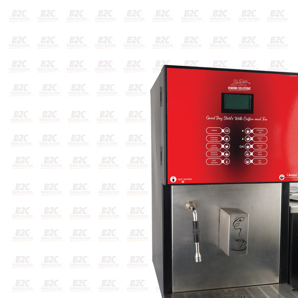 B2C Stainless Steel Tea Coffee Vending Machine