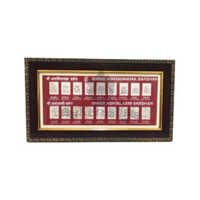 999 Silver Shree Astvinayk Frame