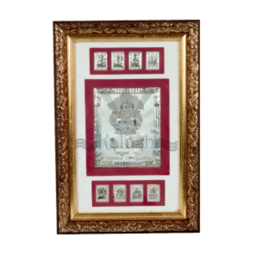 999 Silver Shri Ashtavinayak Frame