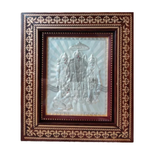 999 Kalash Silver 7 No Frame Rajwadi Photo Frame - Feature: Rust Proof