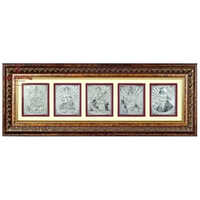 999 Silver Five Gods Frame - Feature: Rust Proof