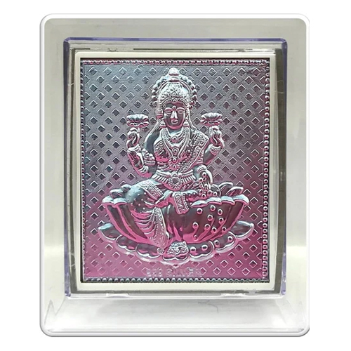 Silver 999 Kalash Acrylic Stand
