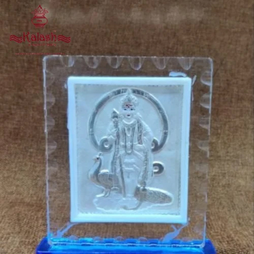 Silver 999 Kalash Acrylic Stand