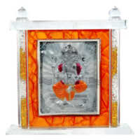 999 Silver DMD Piller Stand Photo Frame
