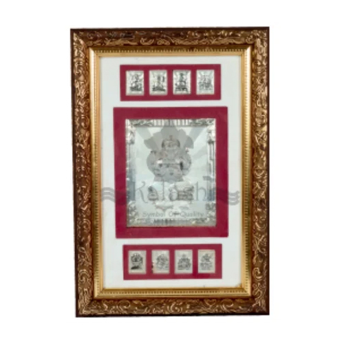 Silver 999 Ast Ganesha Frame