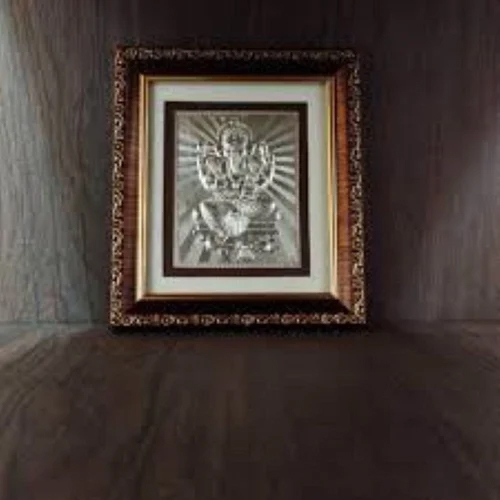 Silver Plated Ganesha Idol