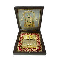 Silver And Gold Paduka Box - Feature: Durable