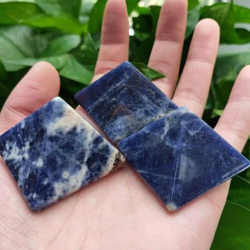 Blue Sodalite Pyramid