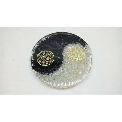 Handmade Yin Yang Orgone Healing Coaster