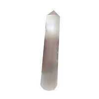 Selenite Crystal Healing Wand - Color: White