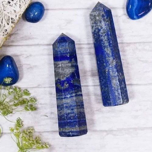 Lapis Lazuli Crystal Healing Wand