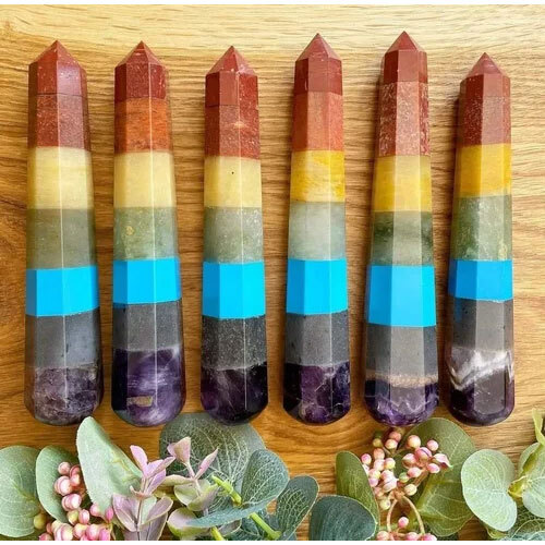 Seven Chakra Healing Wand