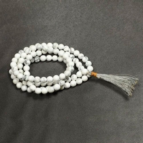 Howlite Japa Mala 109 Beads