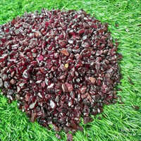 Natural Garnet Chips - Color: Red