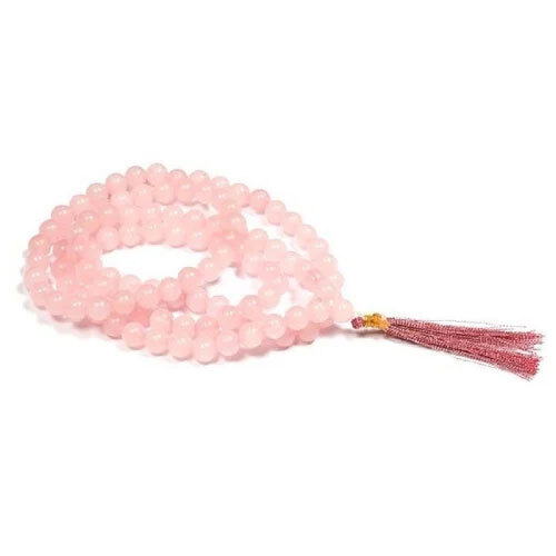 Rose Quartz Japa Mala 109 Beads
