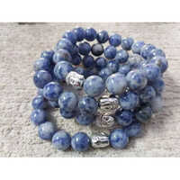 Sodalite Stone Bracelet - Color: Blue