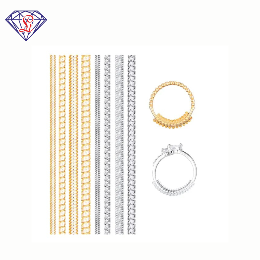 Ring Size Adjusting Kit - Color: Gold & Silver