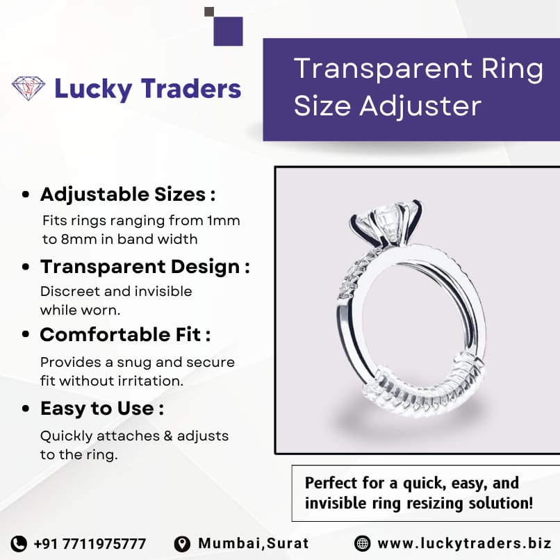 Ring Size Adjusting Kit - Color: Gold & Silver