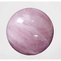 Rose Quartz Sphere Ball - Color: Pink