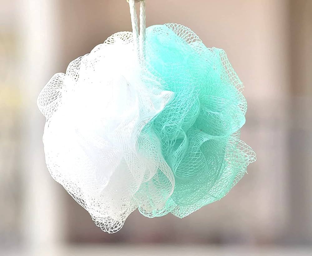 Bath Loofah - Plastic Material, Solid Form & Vibrant Color Options | Ideal For All Skin Types, Adults & Children