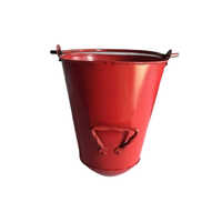 Fire Bucket - Capacity: Requirement Based Ton