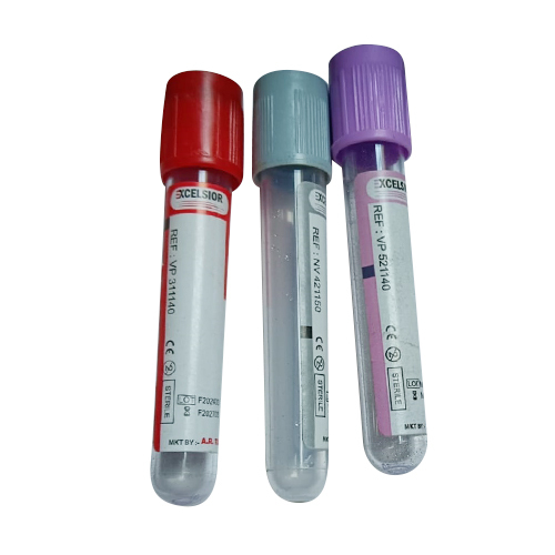 Plastic Blood Collection Tubes - Application: Medical Purpose