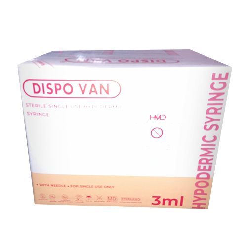 3ml Sterile Single Hypodermic Syringe