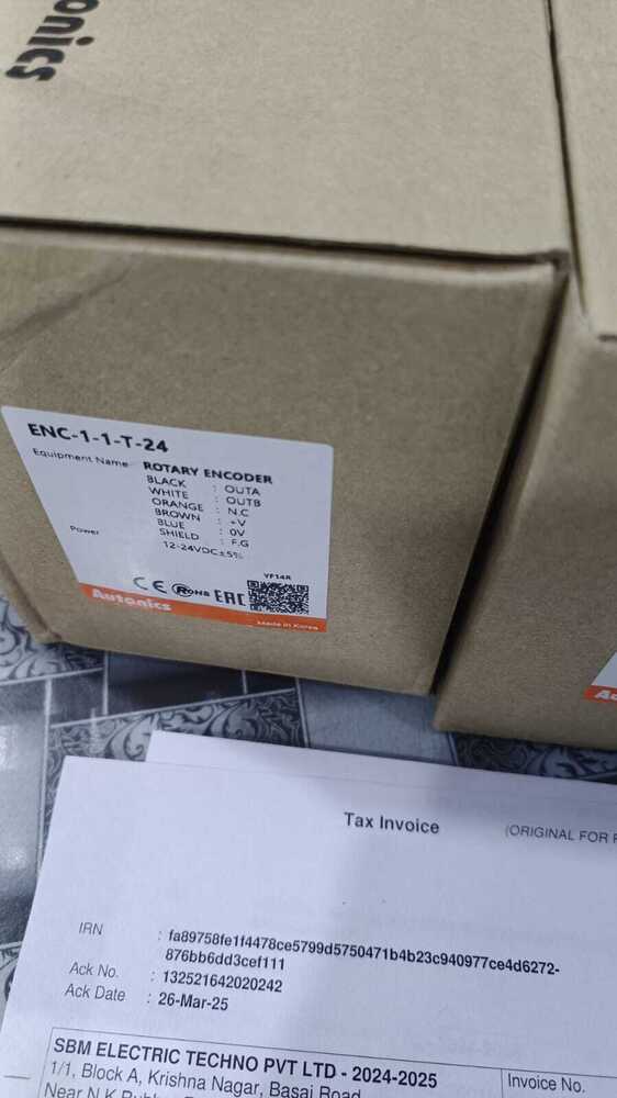 AUTONICS, ROTARY ENCODER 12-24VDC, ENC-1-1-T-24