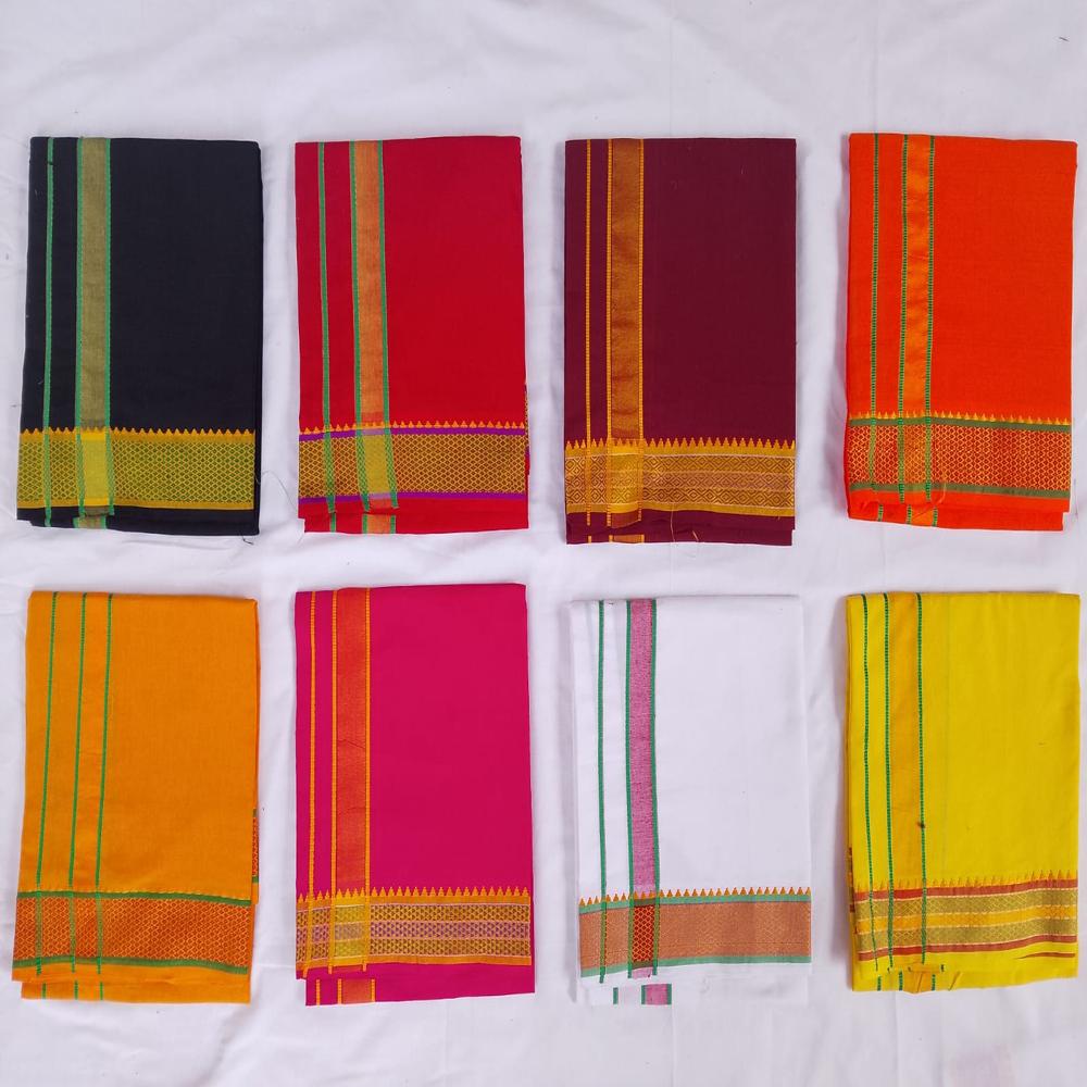 Color Dhoti - Color: Pink