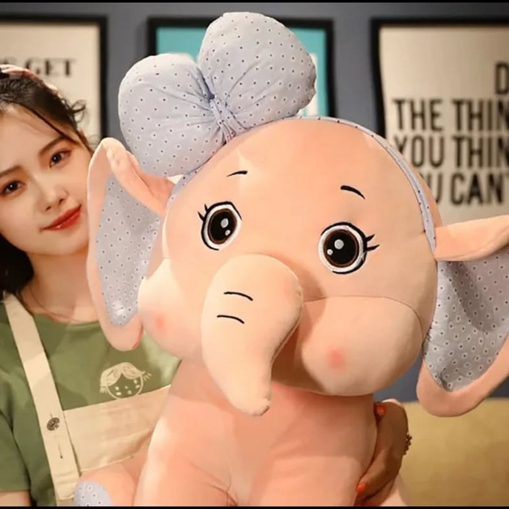 Elephant Soft Toy - Color: Multicolor